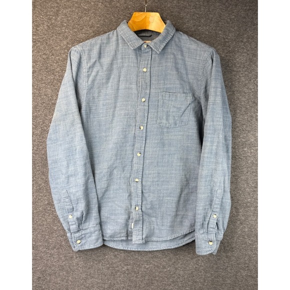 Marine Layer Other - Marine Layer Selvage Textured Long Sleeve Button D Shirt Men Size M 14538 Slim